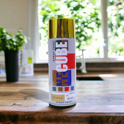 NEGUBE Gold Spray Paint 400 ml(Pack of 1)