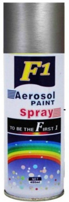 mystic Cube Aerosol Spray Paint for Multipurpose Silver Spray Paint 400 ml(Pack of 1)