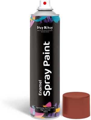 ITSY Bitsy Spray Paints gloss Finish Brown Spray Paint 300 ml(Pack of 1)