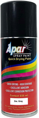 apar Spray Paint Sw. Grey-225ml (Pack of 1),for Swaraj Tractor, Sw. Grey Spray Paint 225 ml(Pack of 1)