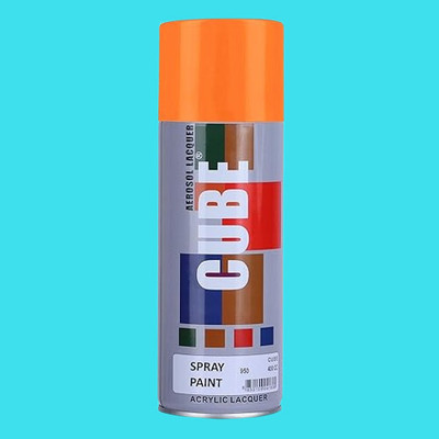 MODAROCK Cube orange Spray Paint Orange Spray Paint 400 ml(Pack of 1)