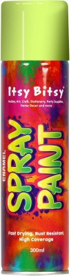ITSY Bitsy Spray Paint Fluorescent Yellow 300ml Multicolor Spray Paint 300 ml(Pack of 1)