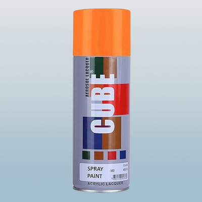 MODAROCK Cube orange Spray Paint Orange Spray Paint 400 ml(Pack of 1)