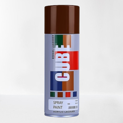 Golden Fox Cube Brown Spray Paint Brown Spray Paint 400 ml(Pack of 1)
