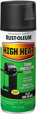 MROkart Rust-Oleum Specialty 7778830 High Heat Resistant (Bar-B-Que) Black Spray Paint 340 ml(Pack of 1)