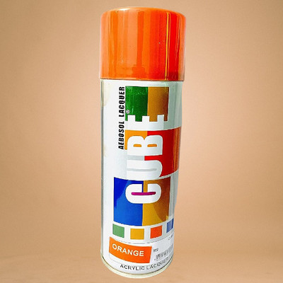MODAROCK Orange Spray Paint 400 ml(Pack of 1)