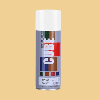Golden Fox Cube White Spray Paint White Spray Paint 400 ml(Pack of 1)