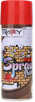 traffy Bright Red Spray Paint 400 ml(Pack of 1)
