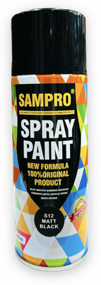 Auto Emporium Hub Black Spray Paint 400 ml(Pack of 1)