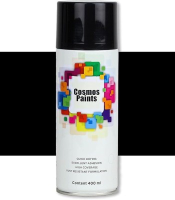 Cosmos Gloss Black Spray Paint 800 ml(Pack of 2)