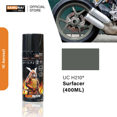 Samurai Primer UCH210 Grey Spray Paint 400 ml(Pack of 1)