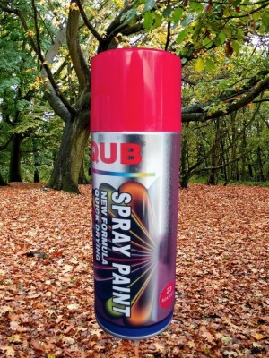 CUBE Activa / Car / Bike Red Spray Paint 400 ml(Pack of 1)