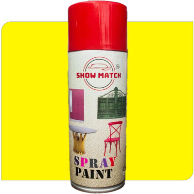 Show Match Canary Yellow Spray Paint 400 ml(Pack of 1)
