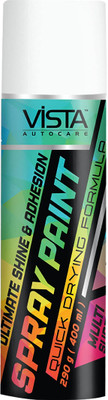Vista Auto Care DIY Acryllic Spray Paint (Bright Zinc) Zinc Spray Paint 400 ml(Pack of 1)