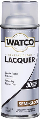 Watco 63181 MROkart Rust-Oleum Lacquer Clear Wood Finish Clear Spray Paint 319 ml(Pack of 1)