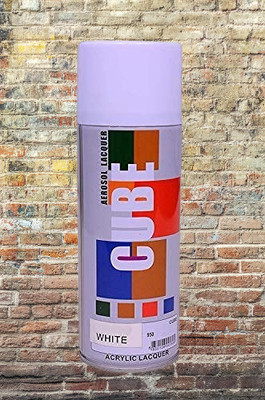 MODAROCK White Spray Paint 400 ml(Pack of 1)