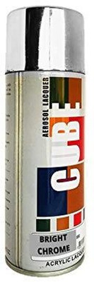 Golden Fox Cube Chrome Spray Paint Multicolor Spray Paint 400 ml(Pack of 1)