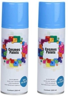 Cosmos Blue Spray Paint 200 ml(Pack of 2)