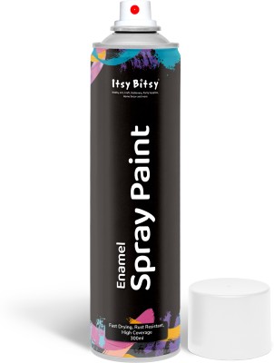ITSY Bitsy Spray Paints gloss Finish White Spray Paint 300 ml(Pack of 1)