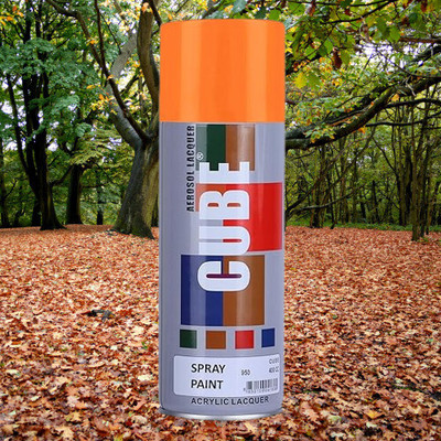 MODAROCK Cube orange Spray Paint Orange Spray Paint 400 ml(Pack of 1)