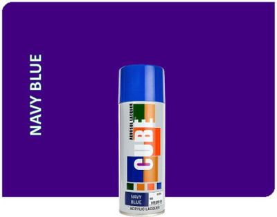 mystic AUTO CARE SPRAY PAINT NAVY BLUE Spray Paint 400 ml(Pack of 1)