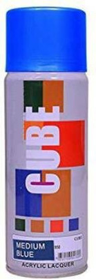 CUBE Cube Aerosol Spray Paint for Multipurpose Blue Spray Paint 400 ml(Pack of 1)