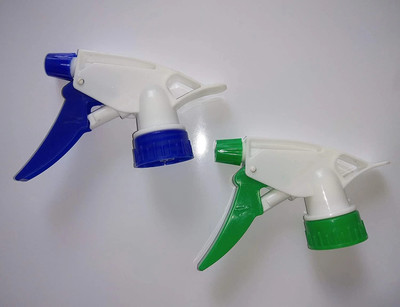 DLEIN NozHigh Pressure Garden Pump Water Spray Bottle Nozzle Hand Spray Head Bottle Spray Trigger Gun Plants Pesticide Car Wash Brass Nozzle Sprayer Sanitizer Bottles, & Any Other Regular Bottle (Pack of 2 multi clour) Bottle Nozzle Hand Spray