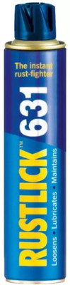 RUSTLIC 631 Old problem. It fights rust ensuring your Equipment, Lubricant Spray Loosens the rusted joints Lubricates