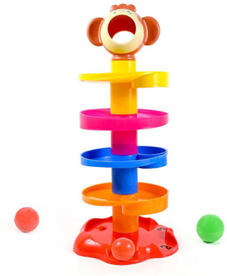 VOXEL Ball Drop and Roll Swirling TowerV252(Multicolor)