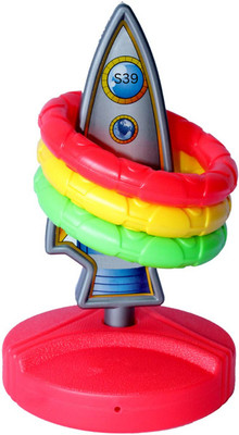 Just97 Space Rings Catcher Stacking Toy For Kids S33(Multicolor)