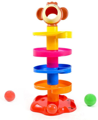 VOXEL Ball Drop and Roll Swirling TowerV235(Multicolor)