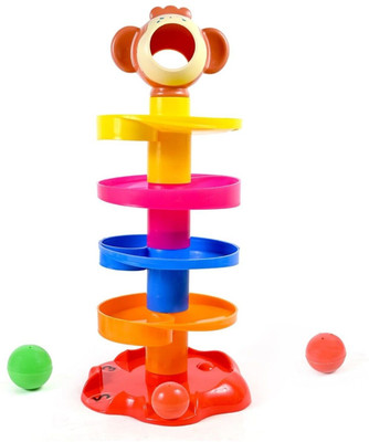 VOXEL Ball Drop and Roll Swirling TowerV101(Multicolor)