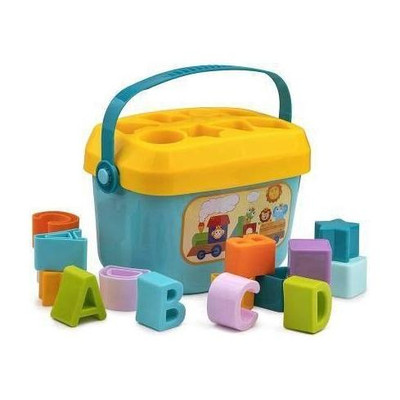 xelix Baby's First Block 16 Alphabet & Blocks Toys Kids & Baby Girl-Boy(Multicolor)