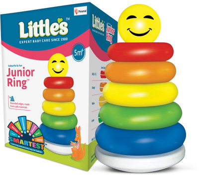 Little's Junior Stacking Ring Toys for Kids,(Multicolor)