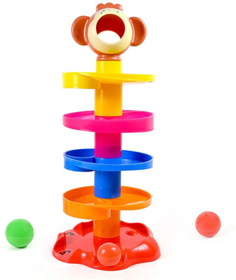 VOXEL Ball Drop and Roll Swirling TowerV266(Multicolor)