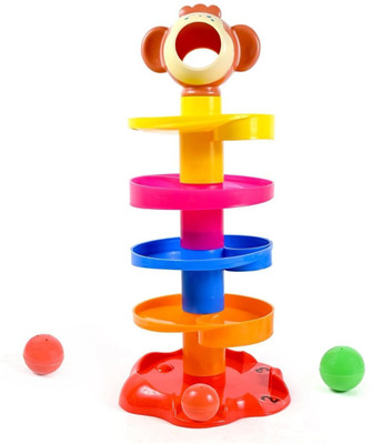 VOXEL Ball Drop and Roll Swirling TowerV128(Multicolor)
