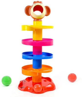 VOXEL Ball Drop and Roll Swirling TowerV135(Multicolor)