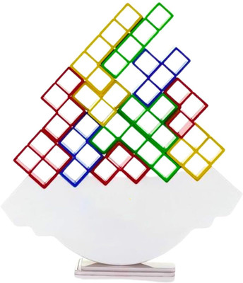 Pepstter Tower Game Swing Stack High Child Balance Building Block Board Games for Kids(Multicolor)