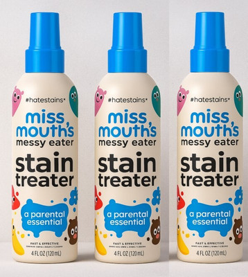 DHOR Miss Mouths Messy Eater Stain Treater Spray-Fabric Remover - 3 Stain Remover