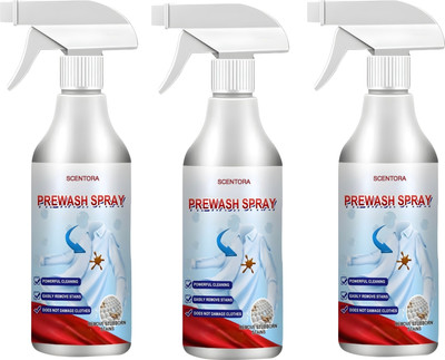 SCENTORA All In One Powerful Stain Remover Cloths Dry Clean Spray Stain Remover