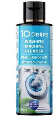 kychex 10 DROPS Washing Machine Cleaner - 100ml | Deep Cleaning with Activated Charcoal Stain Remover