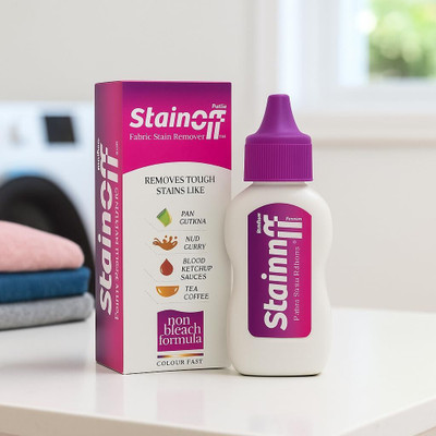 Pidilite Fabric Stain Remover for Baby Clothes Food & Milk, Liquid Stain Remover Stain Remover