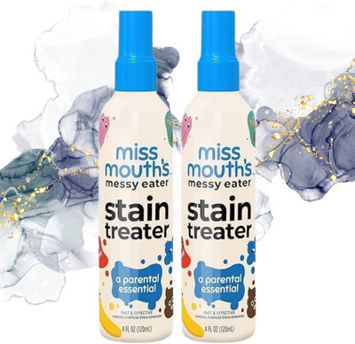 SHETZOI Gentle Care stain treater (Pack of 2) | Fabric & Cloth Cleaner Spray Liquid Solu Stain Remover