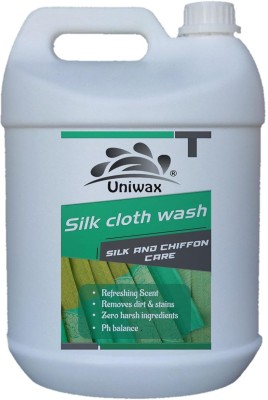 uniwax Silk Saree Wash/Chiffon Wash/Silk Stain Remover/Ladies Suit Shampoo 5kg Stain Remover