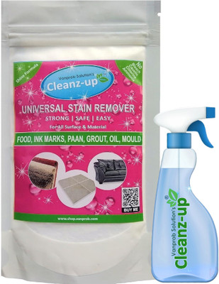Cleanz-up Universal All Stain Remover for Food, Ink, Paan, Grout, Oil, Mold etc - 150 gm Stain Remover