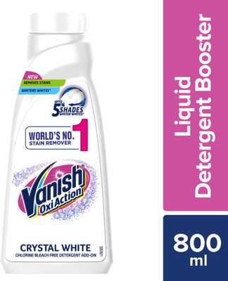 Vanish White Chlorine Bleach Free Detergent 800 ml Stain Remover