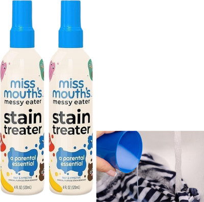 Gyoda Gentle Care stain removal clothes (Pack of 2) | Fabric & Cloth Cleaner Spray Liq Stain Remover