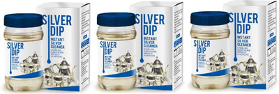 Shyama Silver Dip Instant Silver Cleaner (Without Silver Loss ) Pack of 3x300ml Stain Remover