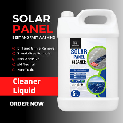 BLISS & BLUSH Heavy Duty Solar Panel Cleaner |Remove Oil & Grease / Chimney Dust Etc. Stain Remover
