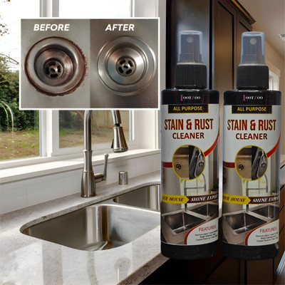 Krysto Kitchen Cleaner Spray Oil & Grease Stain Remover Stove & Chimney Cleaner, 400ml Stain Remover